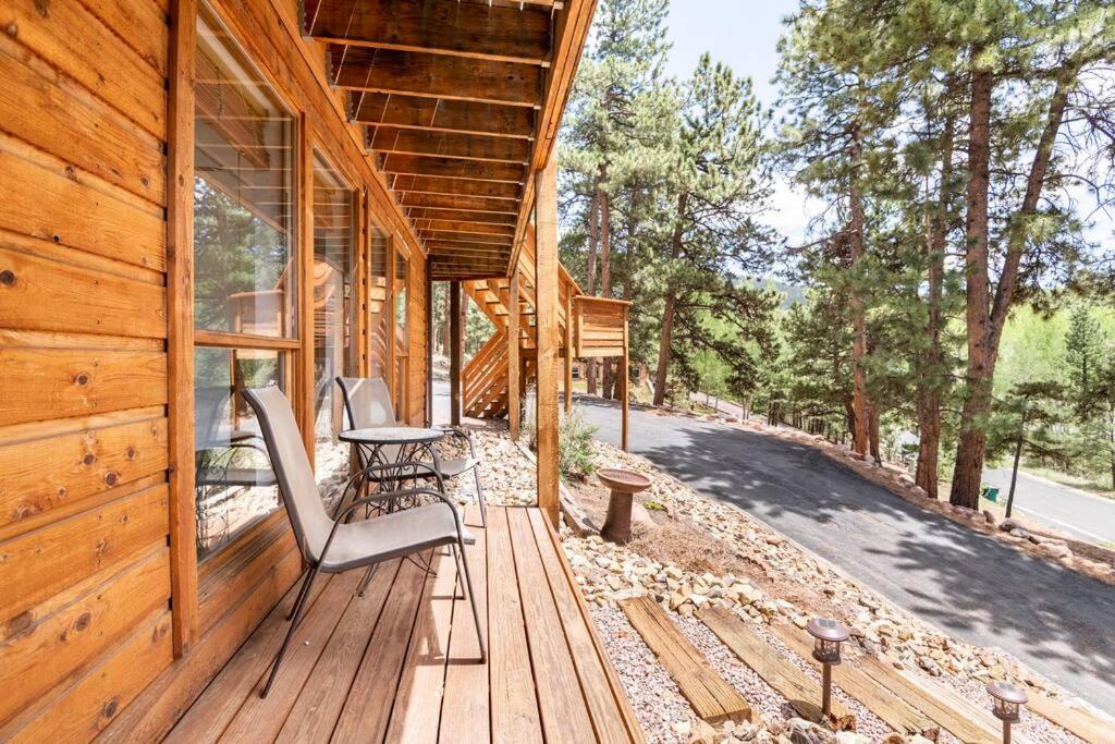 Private Hot Tub Overlooking Pikes Peak ウッドランド・パーク エクステリア 写真